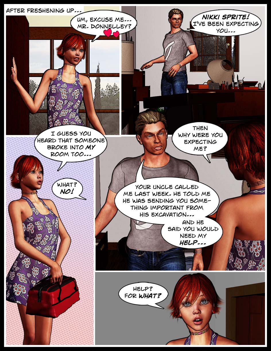 Nikki Webcomic Page 30 – What Help?