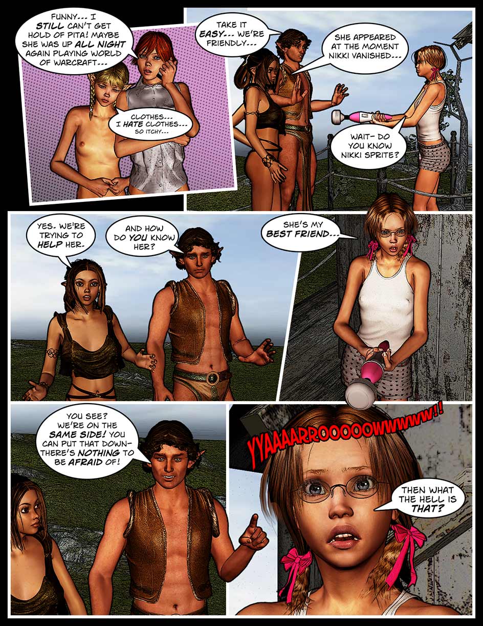 Nikki Webcomic Page 126 – Meanwhile…