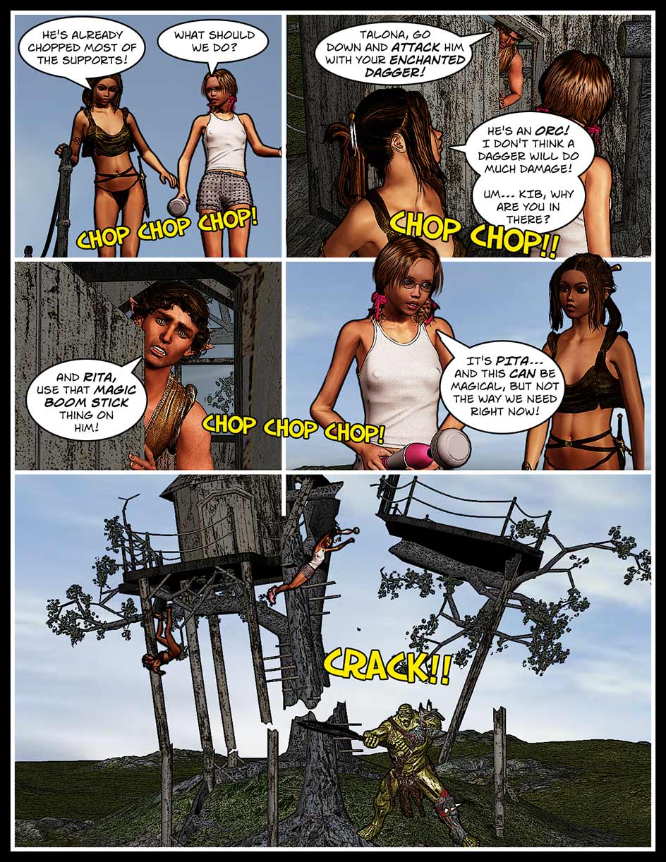 Nikki Webcomic Page 130 – CRACK