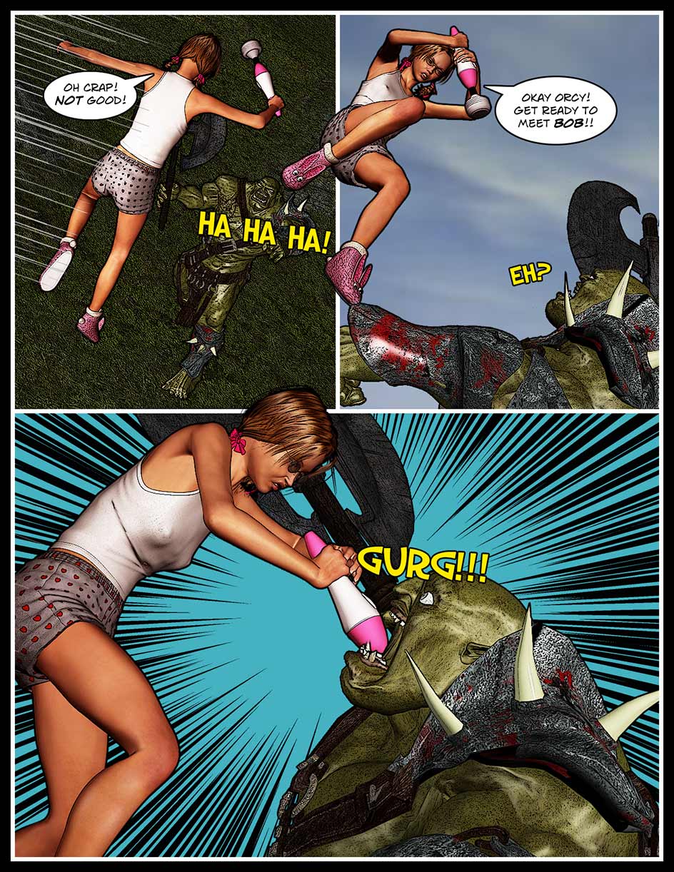 Nikki Webcomic Page 131 – GURG!