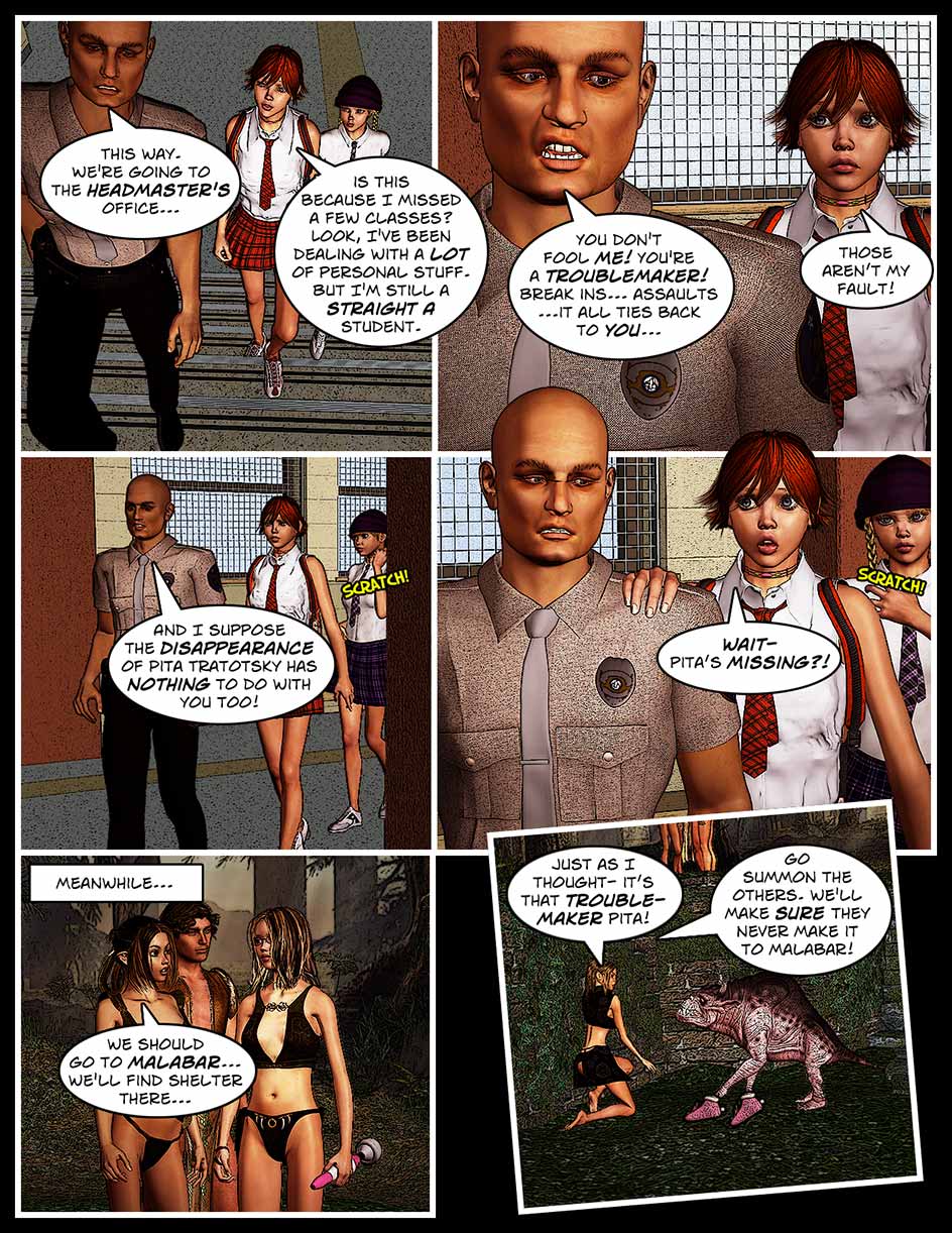 Nikki Webcomic Page 146 – Troublemakers