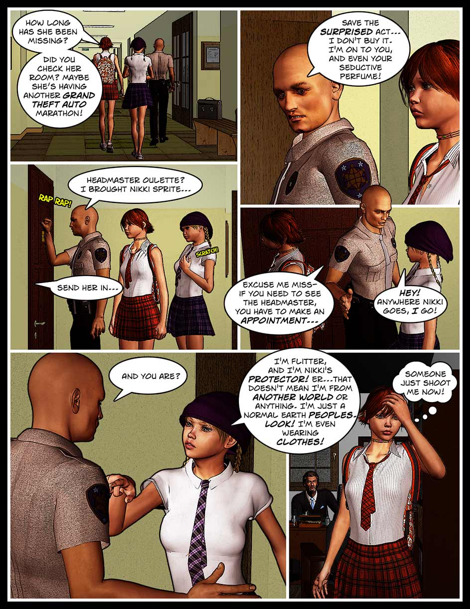 Nikki Webcomic Page 147 – Just A Normal Girl