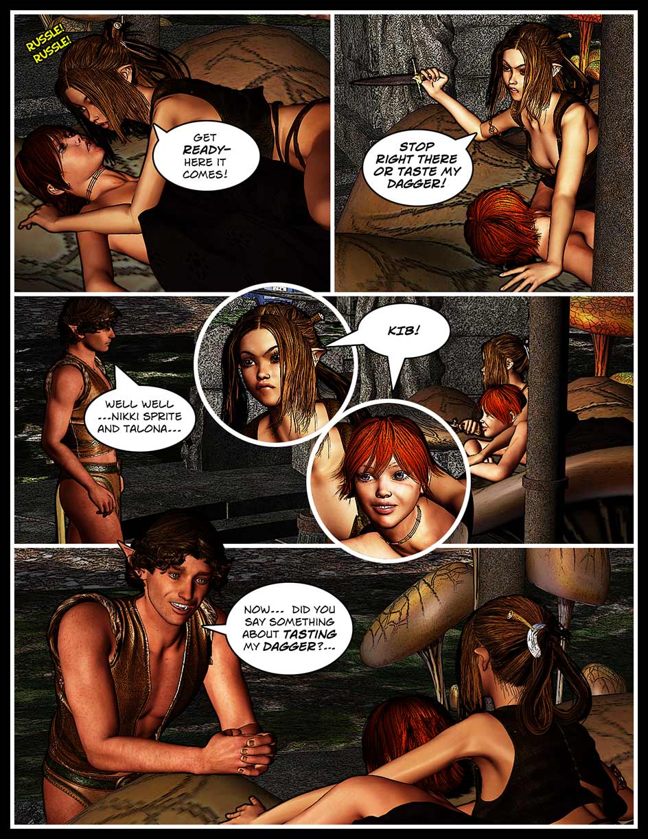 Nikki Sprite Webcomic Page 182 – Daggar